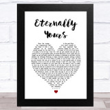 Motionless In White Eternally Yours White Heart Song Lyric Music Art Print