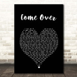 Kenny Chesney Come Over Black Heart Song Lyric Print