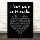 Macy Gray I Can't Wait to Meetchu Black Heart Song Lyric Print