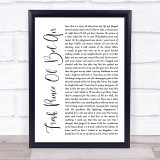 DJ Jazzy Jeff & The Fresh Prince Fresh Prince Of Bel-Air White Script Lyric Print