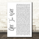 Taylor Swift All Too Well White Script Song Lyric Quote Music Print