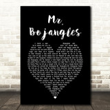 Sammy Davis Jr Mr. Bojangles Black Heart Song Lyric Art Print