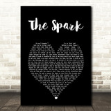 William Prince The Spark Black Heart Song Lyric Art Print
