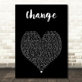 Sugababes Change Black Heart Song Lyric Art Print