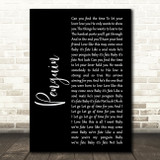 Christina Perri Penguin Black Script Song Lyric Art Print