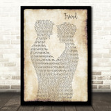 Andy Bell Friend Gay Couple Two Men Dancing Song Lyric Art Print