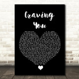 Thomas Rhett Craving You Black Heart Song Lyric Wall Art Print