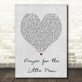 Blackberry Smoke Prayer for the Little Man Grey Heart Song Lyric Art Print