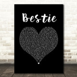 Yungen Bestie Black Heart Song Lyric Wall Art Print