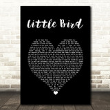 Ed Sheeran Little Bird Black Heart Song Lyric Wall Art Print