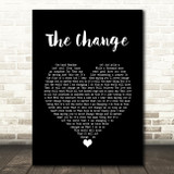 Garth Brooks The Change Black Heart Song Lyric Wall Art Print