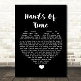 Groove Armada Hands Of Time Black Heart Song Lyric Wall Art Print