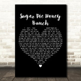 Kid Rock Sugar Pie Honey Bunch Black Heart Decorative Wall Art Gift Song Lyric Print