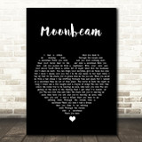 Lord Huron Moonbeam Black Heart Song Lyric Wall Art Print