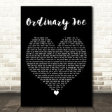 Terry Callier Ordinary Joe Black Heart Decorative Wall Art Gift Song Lyric Print