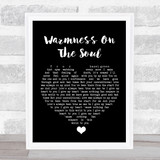 Avenged Sevenfold Warmness On The Soul Black Heart Song Lyric Wall Art Print