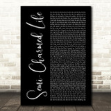 Third Eye Blind Semi-Charmed Life Black Script Decorative Wall Art Gift Song Lyric Print