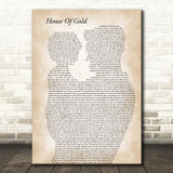Twenty One Pilots House Of Gold Father & Child Decorative Wall Art Gift Song Lyric Print