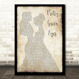 Ultrabeat Pretty Green Eyes Lesbian Couple Two Ladies Dancing Wall Art Song Lyric Print