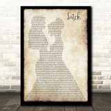 Sam Smith Latch Lesbian Couple Two Ladies Dancing Decorative Gift Song Lyric Print