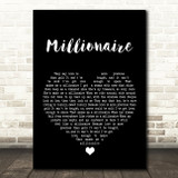 Chris Stapleton Millionaire Black Heart Song Lyric Quote Print