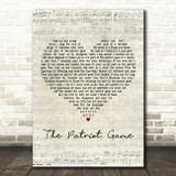 Dominic Behan The Patriot Game Script Heart Decorative Wall Art Gift Song Lyric Print