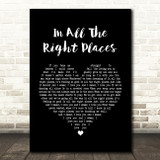 Lisa Stansfield In All The Right Places Black Heart Song Lyric Quote Print