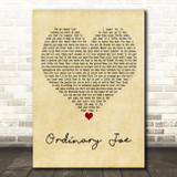 Terry Callier Ordinary Joe Vintage Heart Decorative Wall Art Gift Song Lyric Print
