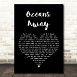 Roger Daltrey Oceans Away Black Heart Song Lyric Quote Print