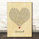 Boyz II Men Amazed Vintage Heart Decorative Wall Art Gift Song Lyric Print