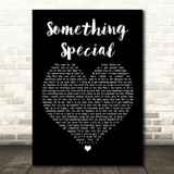 Usher Something Special Black Heart Song Lyric Quote Print