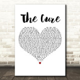 Jordin Sparks The Cure White Heart Decorative Wall Art Gift Song Lyric Print