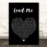 Kip Moore Lead Me Black Heart Song Lyric Quote Print