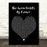 The Green Fields of France The Green Fields Of France Black Heart Song Print