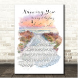 Kenny Chesney Knowing You Beach Sunset Birds Memorial Song Lyric Print
