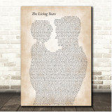 Mike + The Mechanics The Living Years Father & Child Song Lyric Print