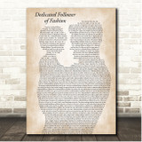 The Kinks Dedicated Follower of Fashion Father & Child Song Lyric Print
