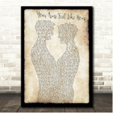 3 Doors Down Your Arms Feel Like Home Gay Couple Dancing Song Lyric Print