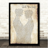 Dan & Shay Glad You Exist Gay Couple Dancing Song Lyric Print