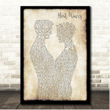 Glass Animals Heat Waves Gay Couple Dancing Song Lyric Print