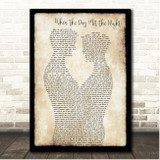Panic! At The Disco When The Day Met The Night Gay Couple Dancing Song Lyric Print