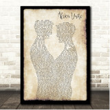 Bob Marley & The Wailers Africa Unite Gay Couple Dancing Song Lyric Print