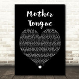 Bring Me The Horizon Mother Tongue Black Heart Song Lyric Print