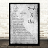 Shades of Rhythm Sound Of Eden Grey Couple Dancing Song Lyric Print