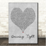 Phil Fearon & Galaxy Dancing Tight Grey Heart Song Lyric Print