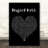 New Order Perfect Kiss Black Heart Song Lyric Print