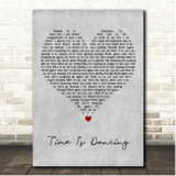 Ben Howard Time Is Dancing Grey Heart Song Lyric Print