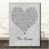 Eddie Vedder The Haves Grey Heart Song Lyric Print