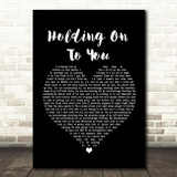 Twenty One Pilots Holding On To You Black Heart Song Lyric Print