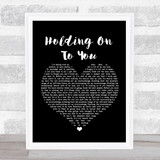 Twenty One Pilots Holding On To You Black Heart Song Lyric Print